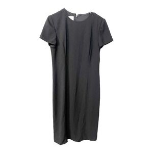 David‎ Warren New York 6 Classic Black Dress Business Staple Classic Goth